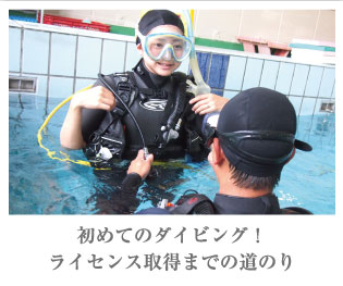 初めてのダイビング!ライセンス取得までの道のり